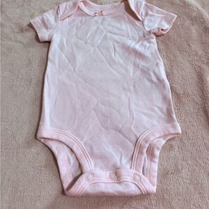 Carter's Pink Short Sleeve Bodysuit for Girls‎ 3 Months